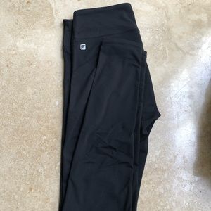 Fabletics black leggings, size S